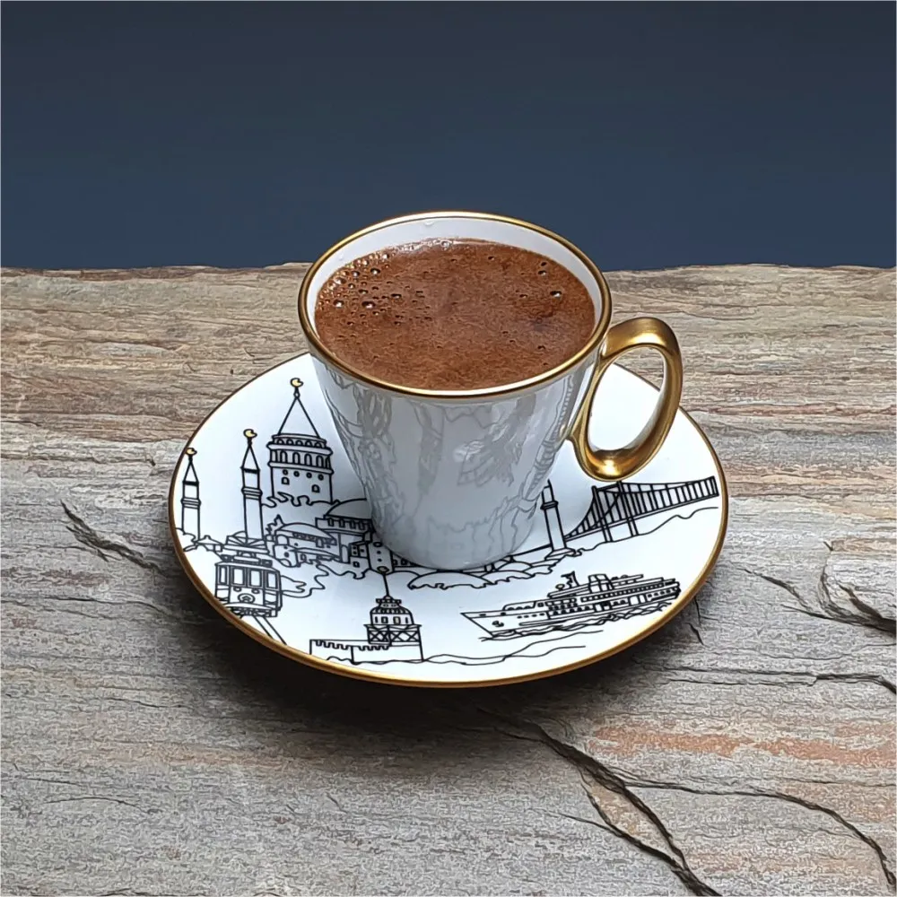 Klasik İstanbul Kahve Seti