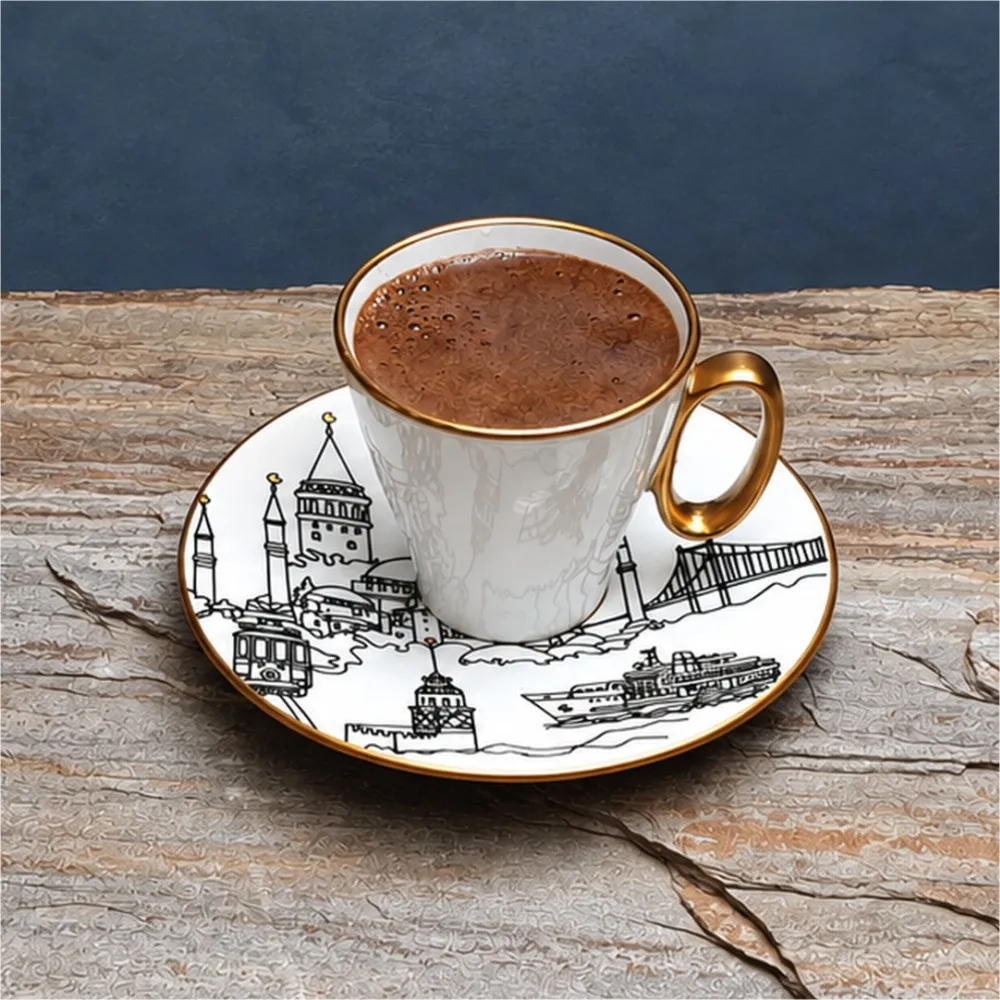 Klasik İstanbul Kahve Seti
