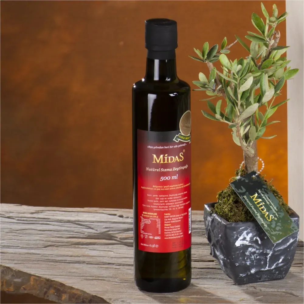 Midas Natürel Yeşil Zeytin Sızması 500ml