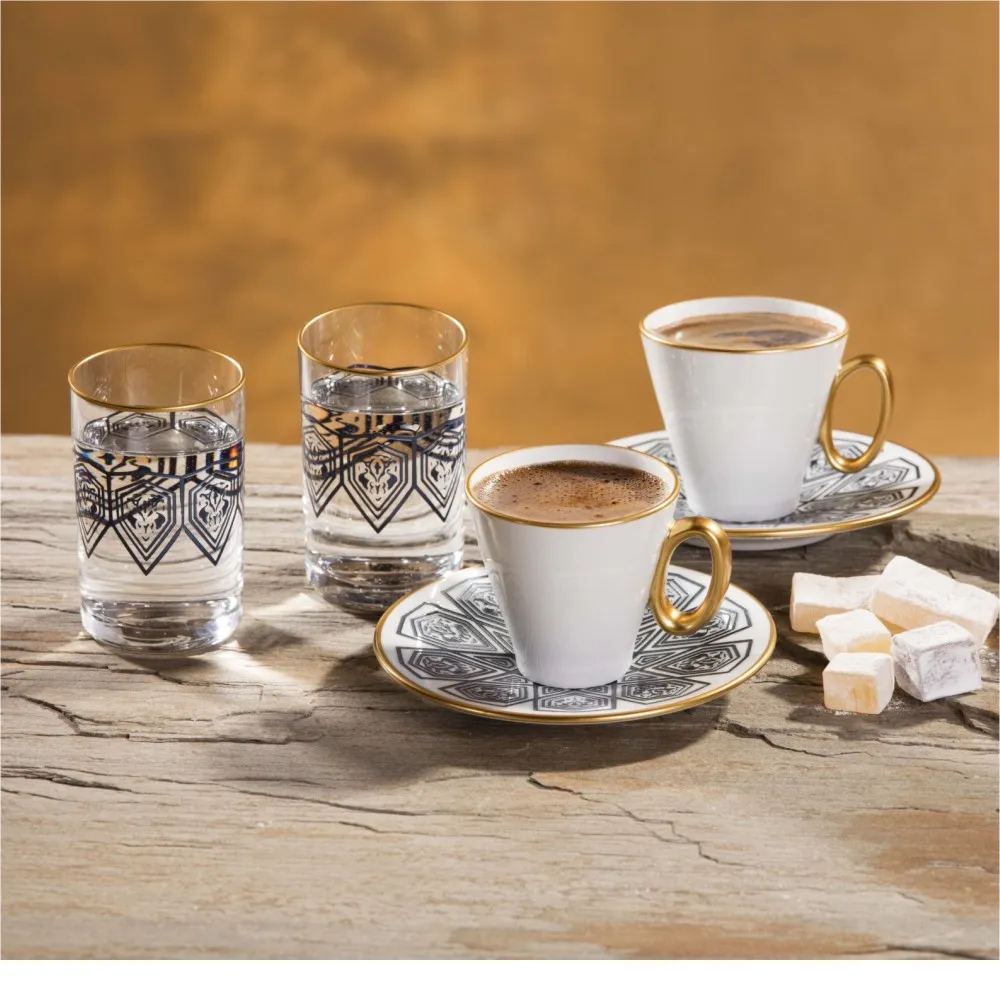 Selçuklu Kahve Seti ´Antrasit´